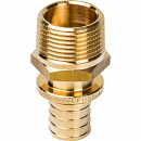 Купить Переходник с наружной резьбой 20xR 1/2" для труб из сшитого полиэтилена аксиальный STOUT